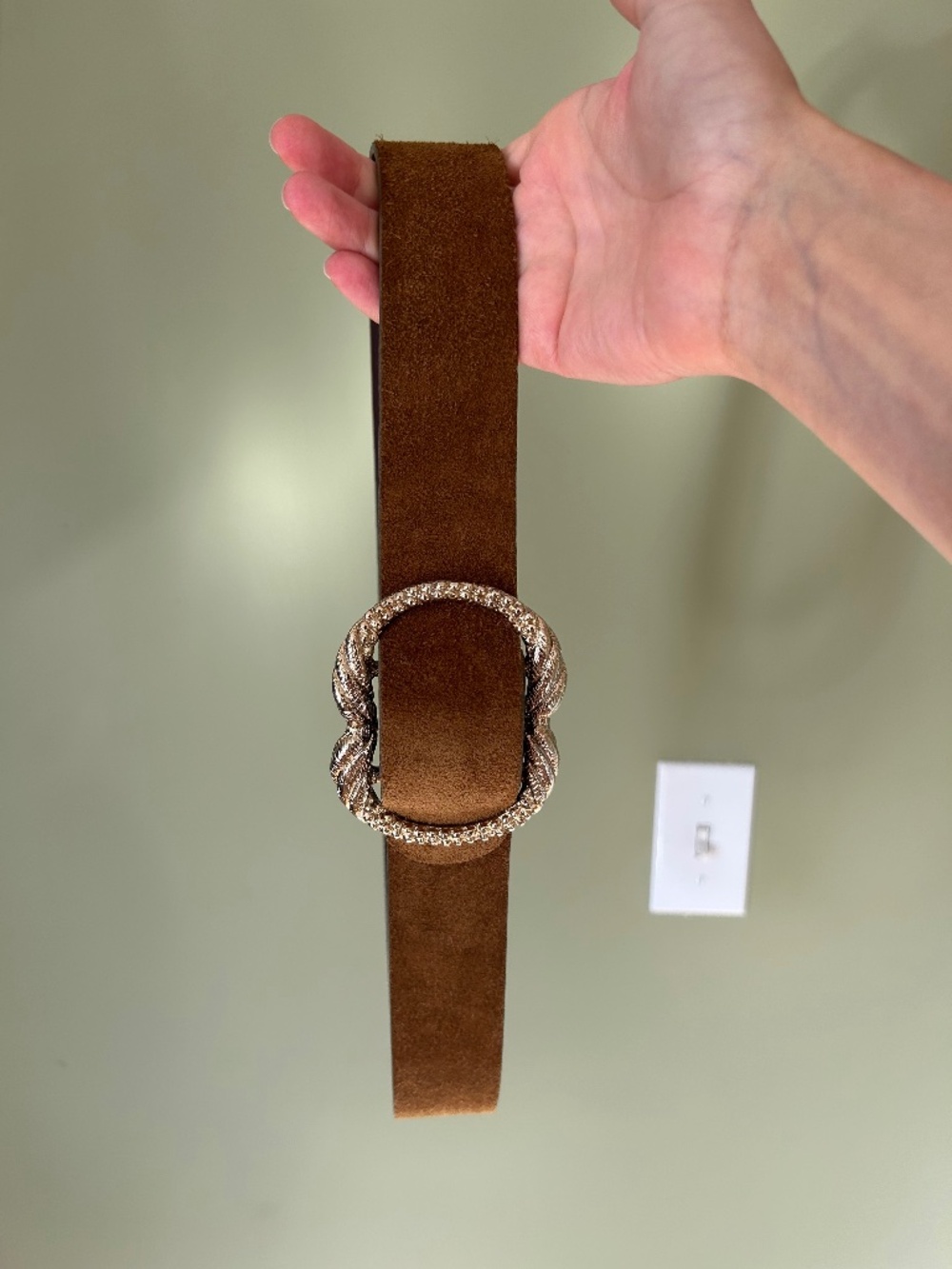 Sezane Suede Artemis Belt